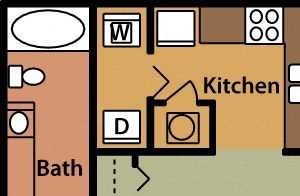 Large Two Bedroom